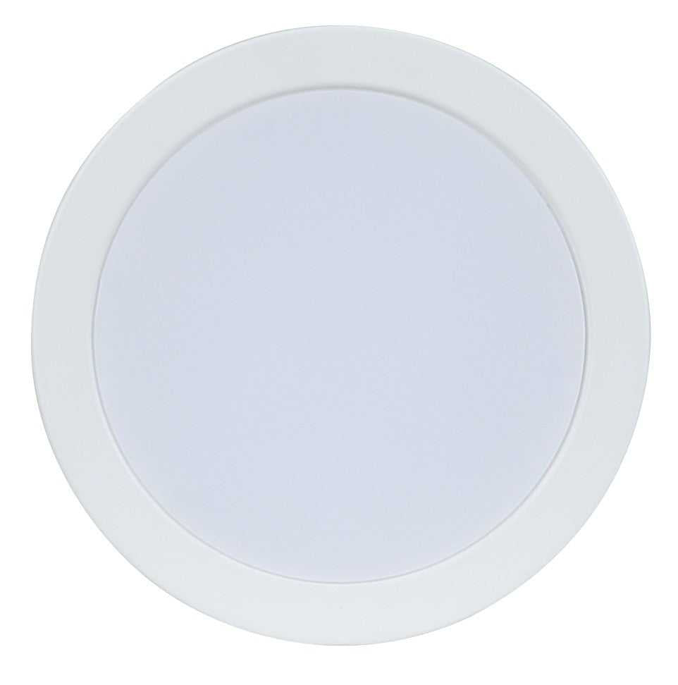 Dl-5F-10Dcw LED Flush Mount in White Canarm Canada