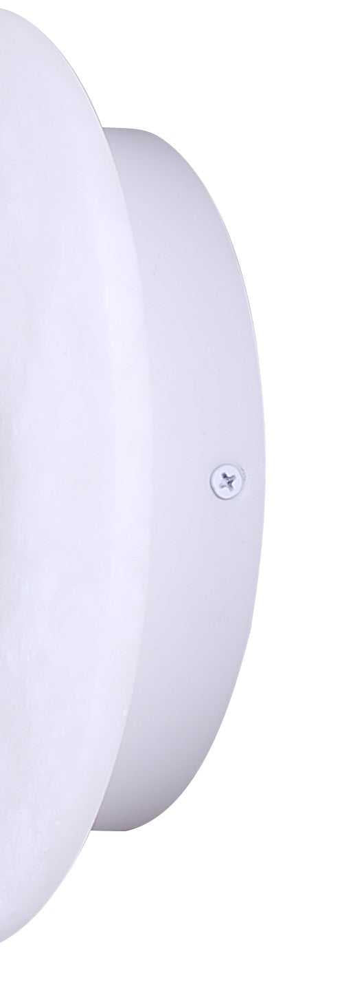 Fenn LED Wall Sconce in Gold/ Matte White Canarm Canada