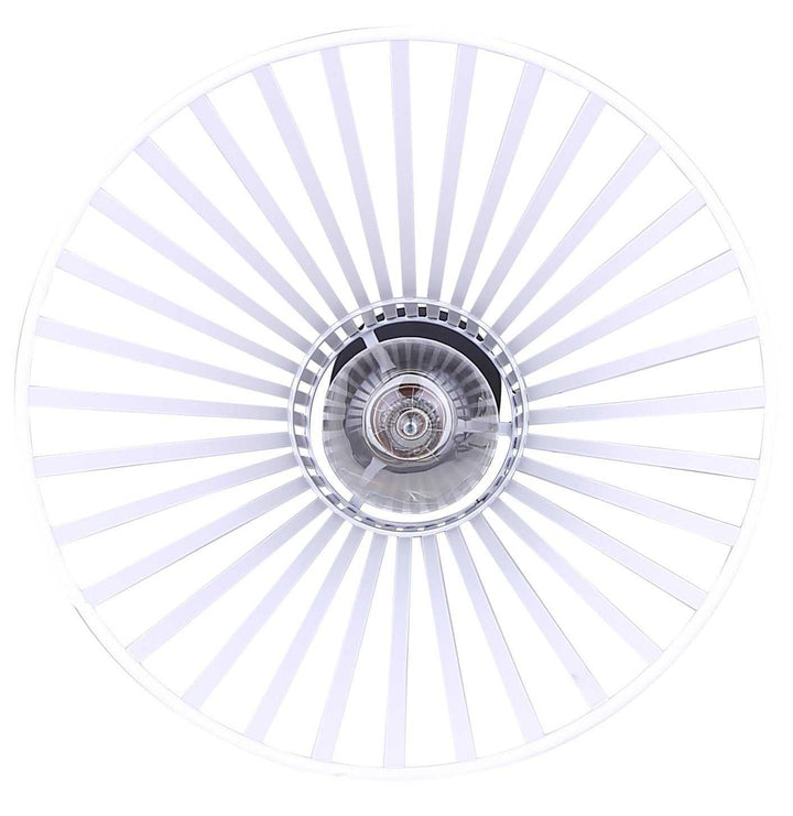 Elim One Light Pendant in Matte Black And White Canarm Canada
