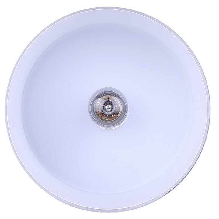 Britton One Light Flush Mount in Matte Black Canarm Canada