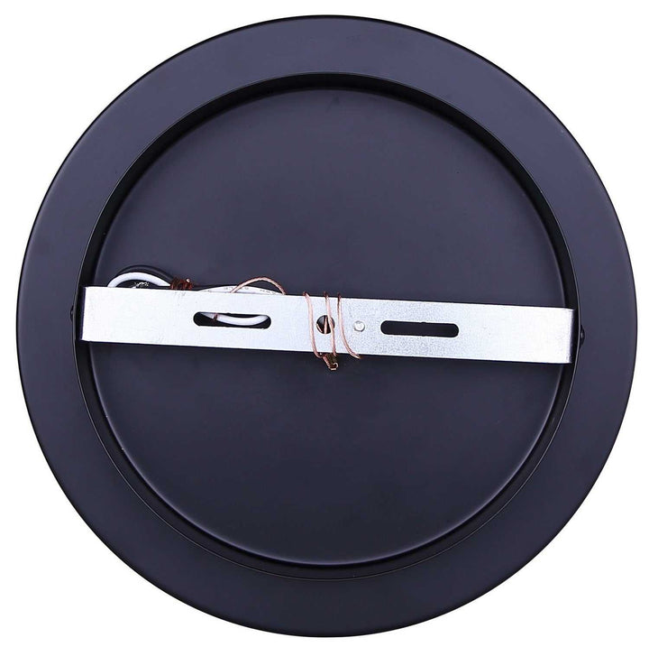 Britton One Light Flush Mount in Matte Black Canarm Canada