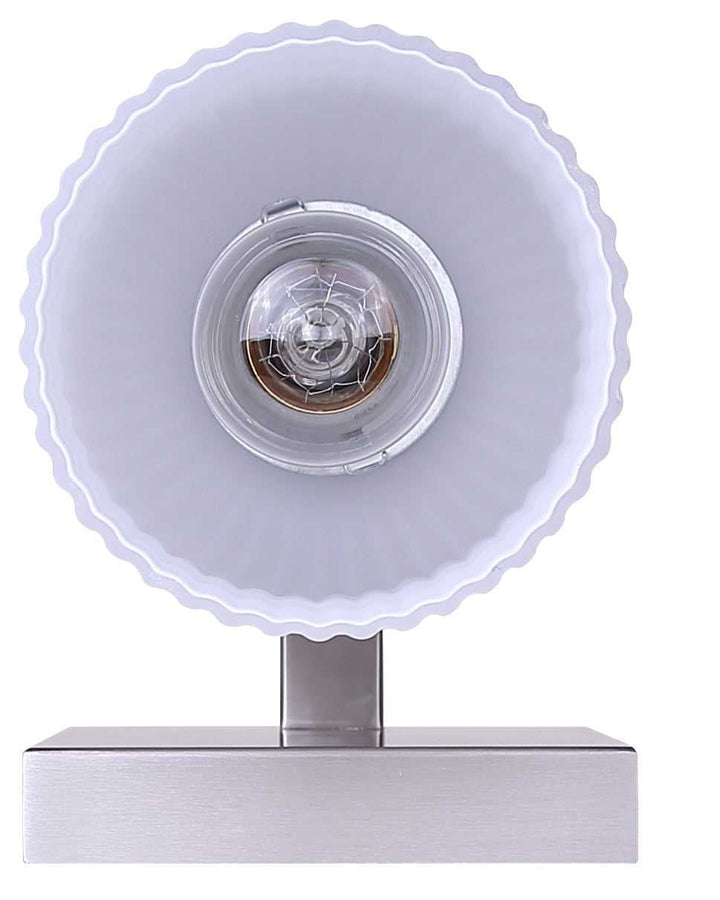 Bram One Light Wall Sconce in Brushed Nickel Canarm Canada