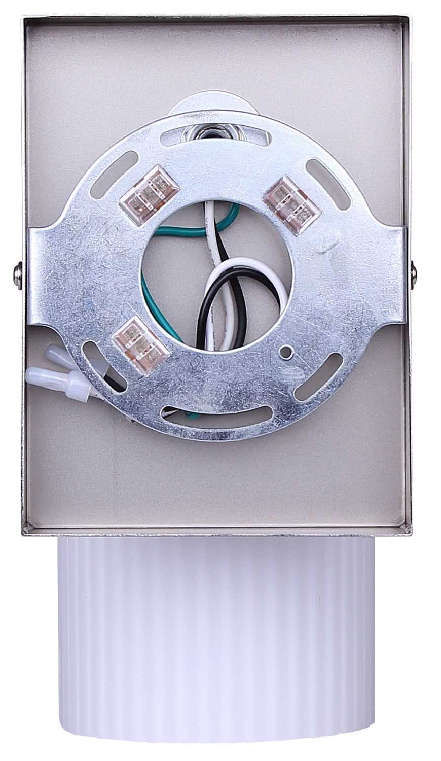 Bram One Light Wall Sconce in Brushed Nickel Canarm Canada