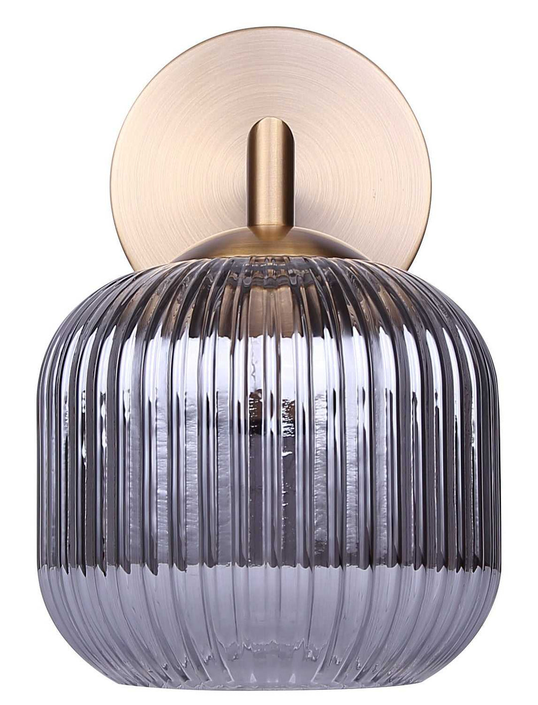 Sybil One Light Wall Sconce in Gold Canarm Canada