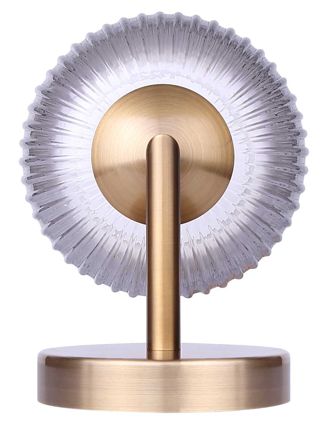 Sybil One Light Wall Sconce in Gold Canarm Canada