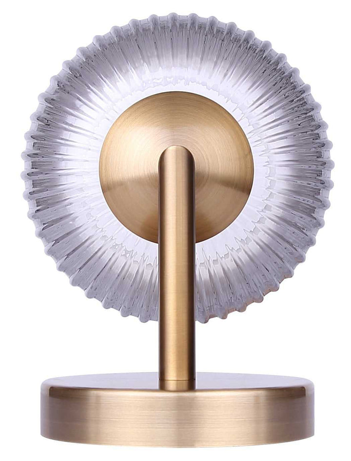 Sybil One Light Wall Sconce in Gold Canarm Canada