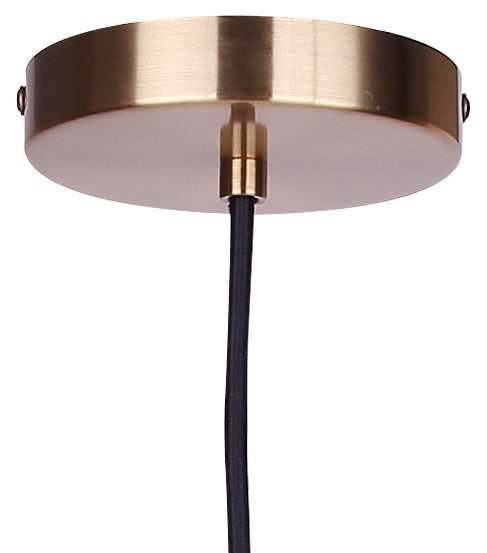 Malek One Light Pendant in Gold Canarm Canada
