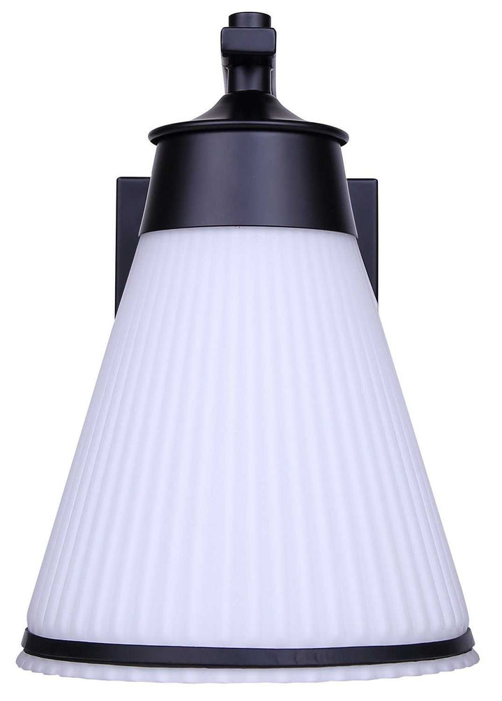 Bosa One Light Outdoor Down Light in Matte Black Canarm Canada