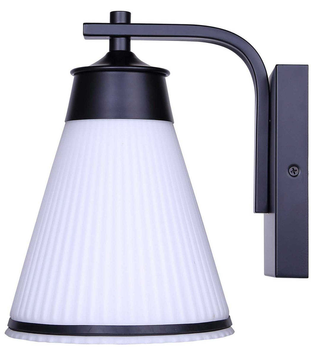 Bosa One Light Outdoor Down Light in Matte Black Canarm Canada
