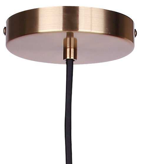 Leandro One Light Pendant in Gold Canarm Canada