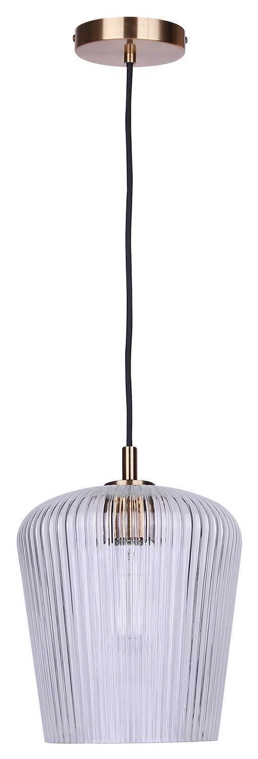 Leandro One Light Pendant in Gold Canarm Canada