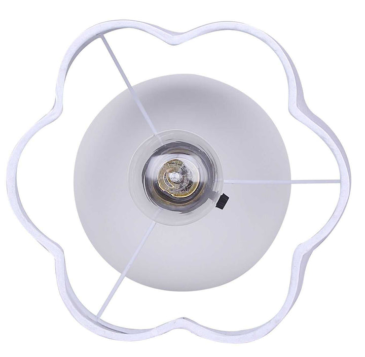 Melina One Light Table Lamp in Matte White Canarm Canada