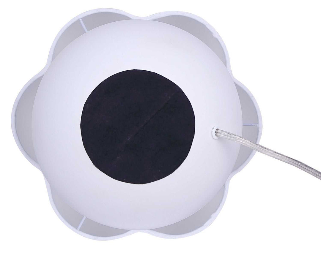Melina One Light Table Lamp in Matte White Canarm Canada