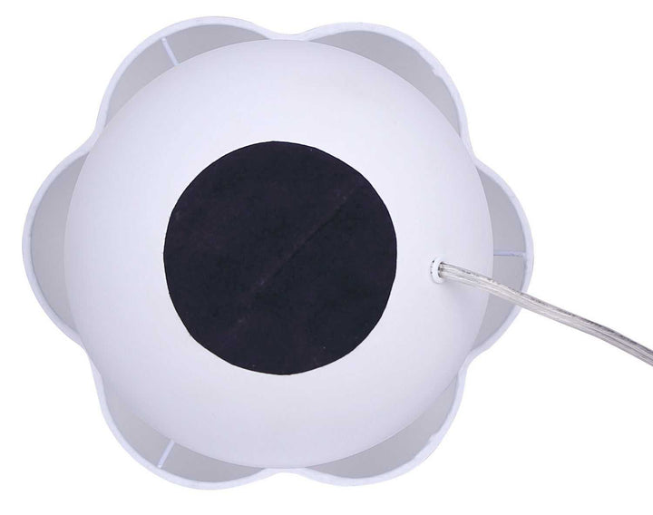 Melina One Light Table Lamp in Matte White Canarm Canada