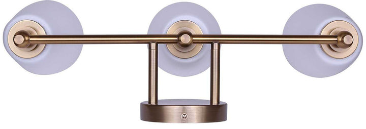 Solara Three Light Vanity in Gold Canarm Canada
