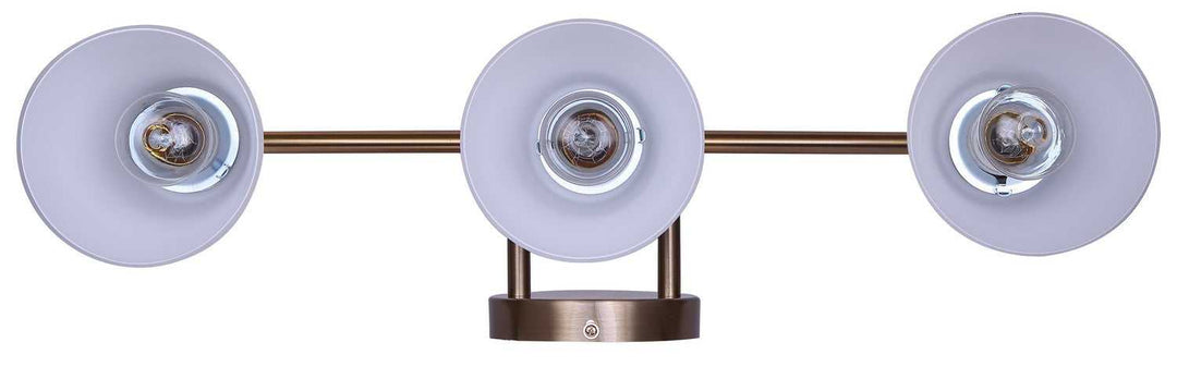 Solara Three Light Vanity in Gold Canarm Canada