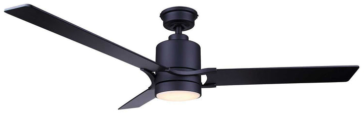 Senoia 52" Ceiling Fan in Matte Black Canarm Canada