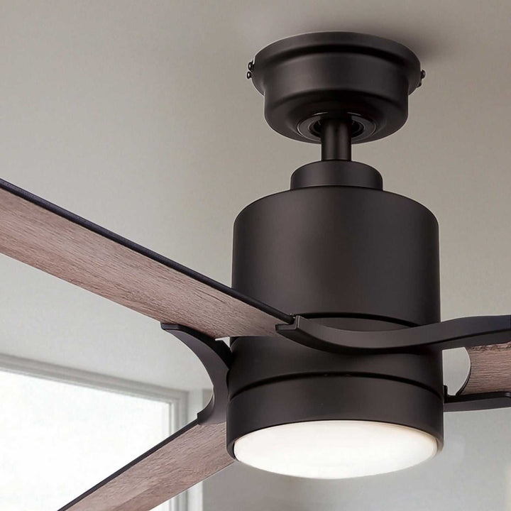 Senoia 52" Ceiling Fan in Matte Black Canarm Canada