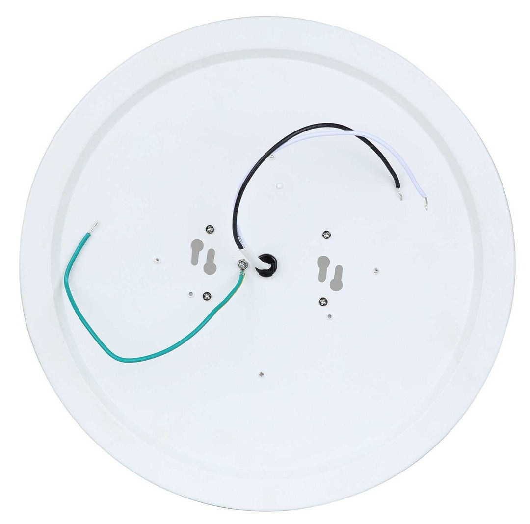 Briar LED Flush Mount in White Canarm Canada