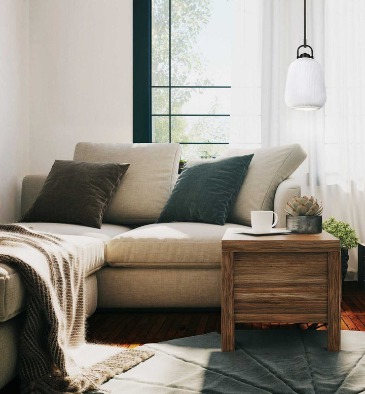 Kaslo One Light Pendant in Matte Black Canarm Canada