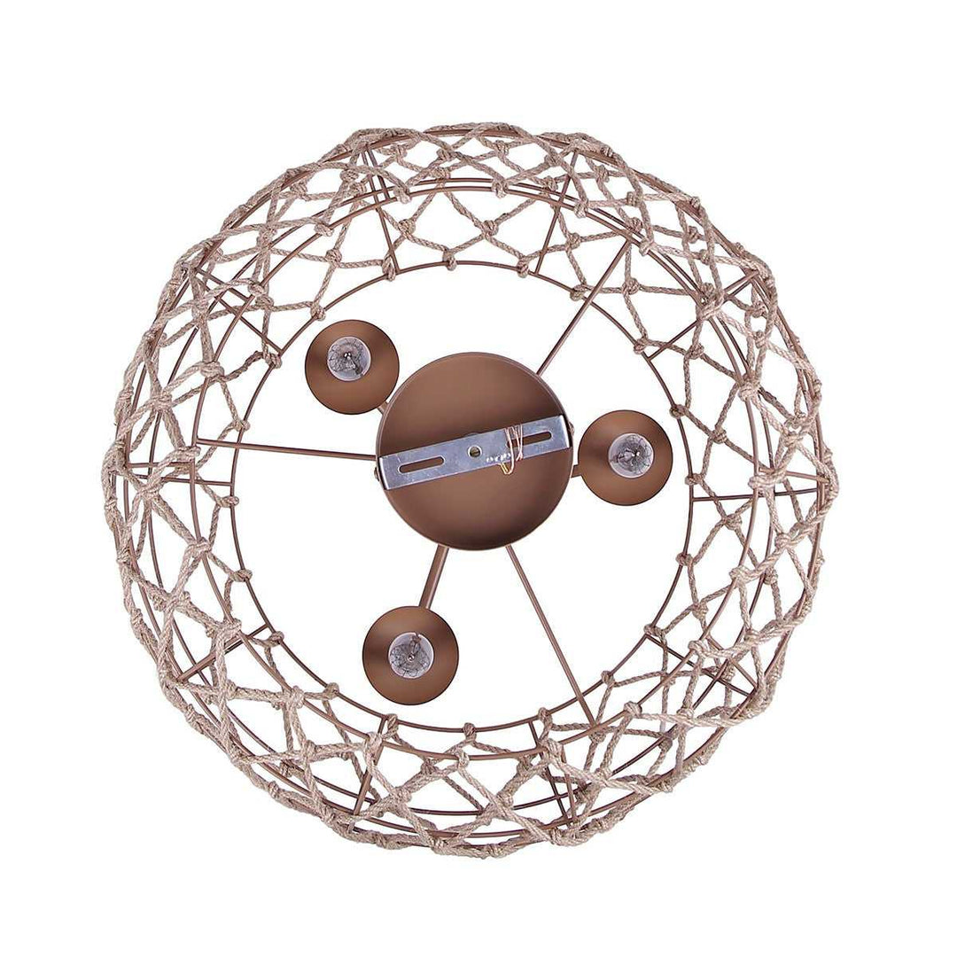 Hora-Marron Three Light Pendant in Tan Canarm Canada