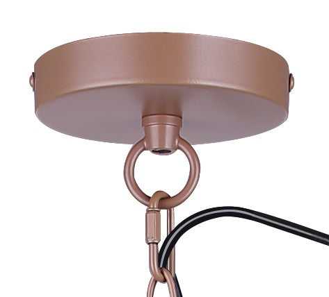 Hora-Marron Three Light Pendant in Tan Canarm Canada