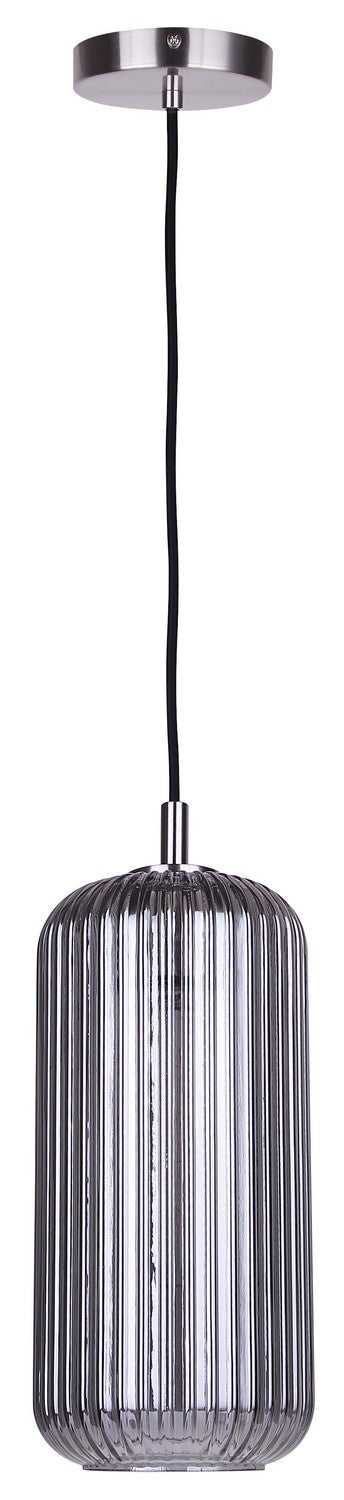 Malek One Light Pendant in Brushed Nickel Canarm Canada
