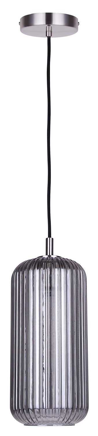 Malek One Light Pendant in Brushed Nickel Canarm Canada