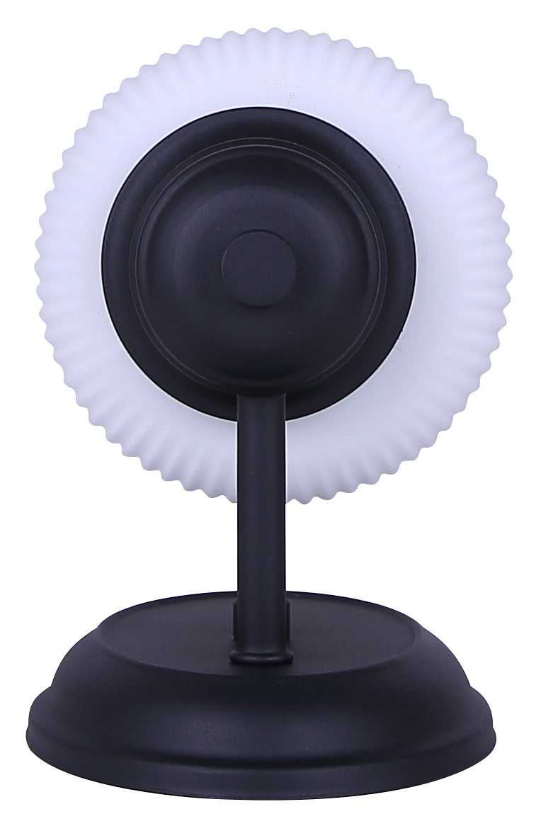Vega One Light Outdoor Wall Lantern in Sand Black Canarm Canada