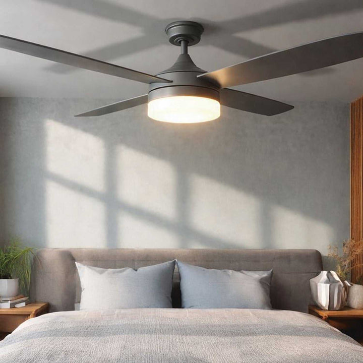 Nyro 52" Ceiling Fan in Matte Black Canarm Canada