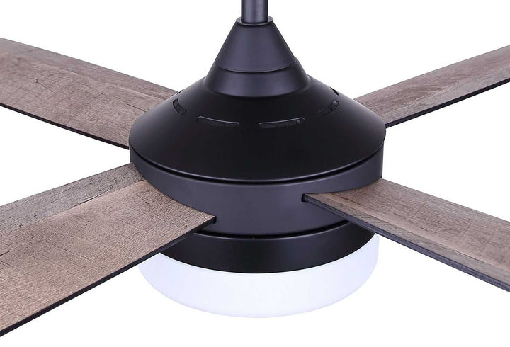 Nyro 52" Ceiling Fan in Matte Black Canarm Canada