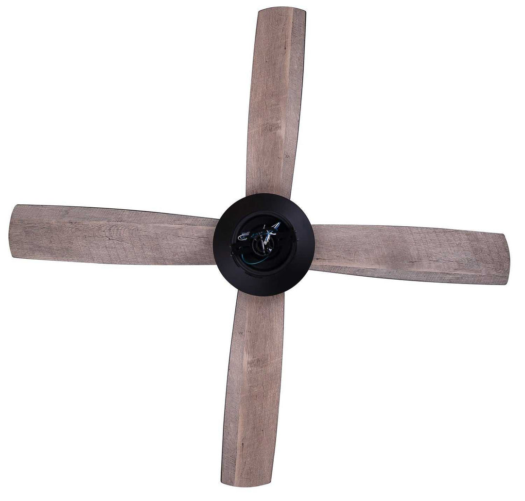 Nyro 52" Ceiling Fan in Matte Black Canarm Canada