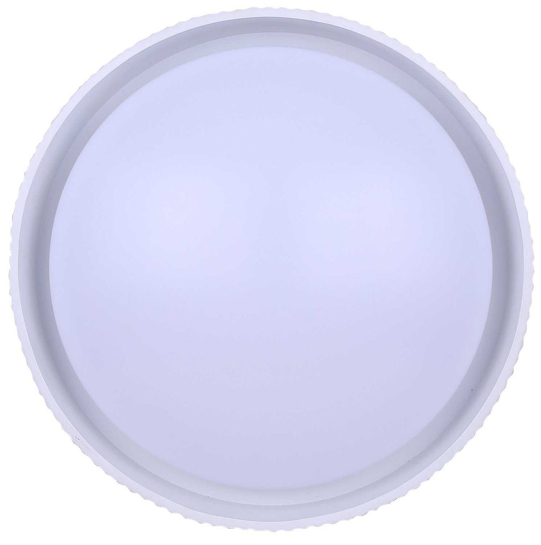 Harvey LED Flush Mount in Matte White Canarm Canada