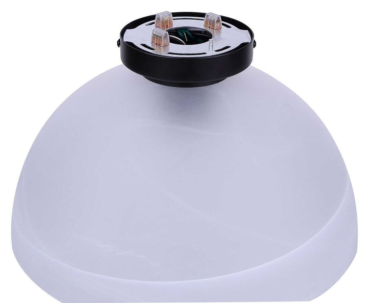 Marek One Light Flush Mount in Matte Black Canarm Canada