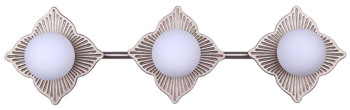 Gianna Three Light Vanity in Brushed Gold Canarm Canada