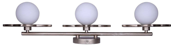 Gianna Three Light Vanity in Brushed Gold Canarm Canada