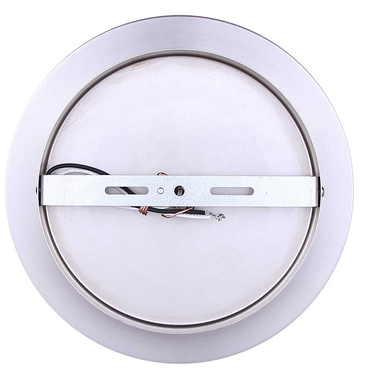 Britton One Light Flush Mount in Brushed Nickel Canarm Canada