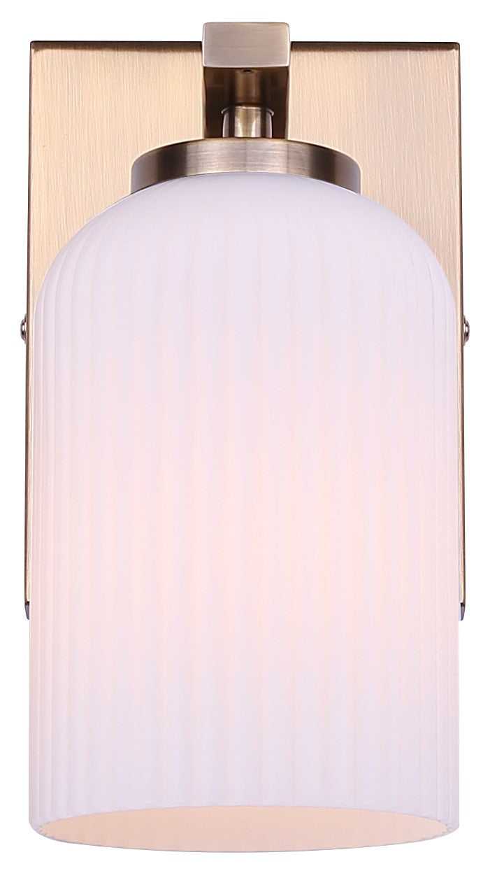 Bram One Light Wall Sconce in Gold Canarm Canada