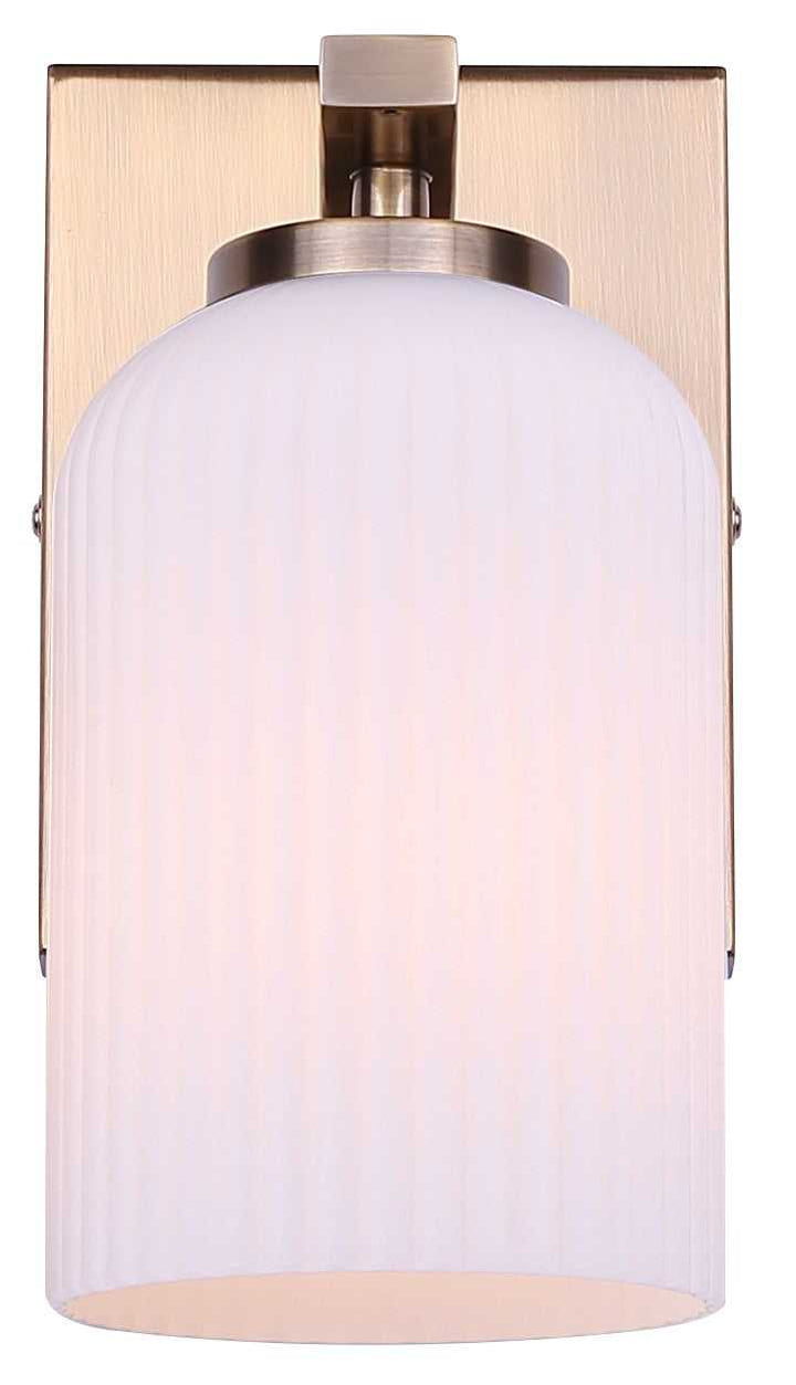 Bram One Light Wall Sconce in Gold Canarm Canada