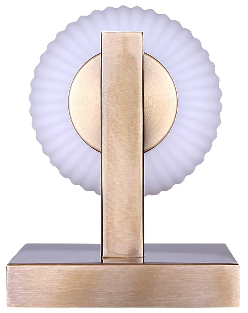Bram One Light Wall Sconce in Gold Canarm Canada