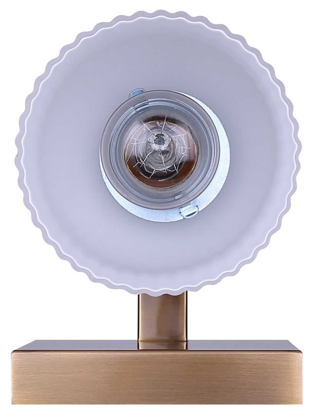 Bram One Light Wall Sconce in Gold Canarm Canada