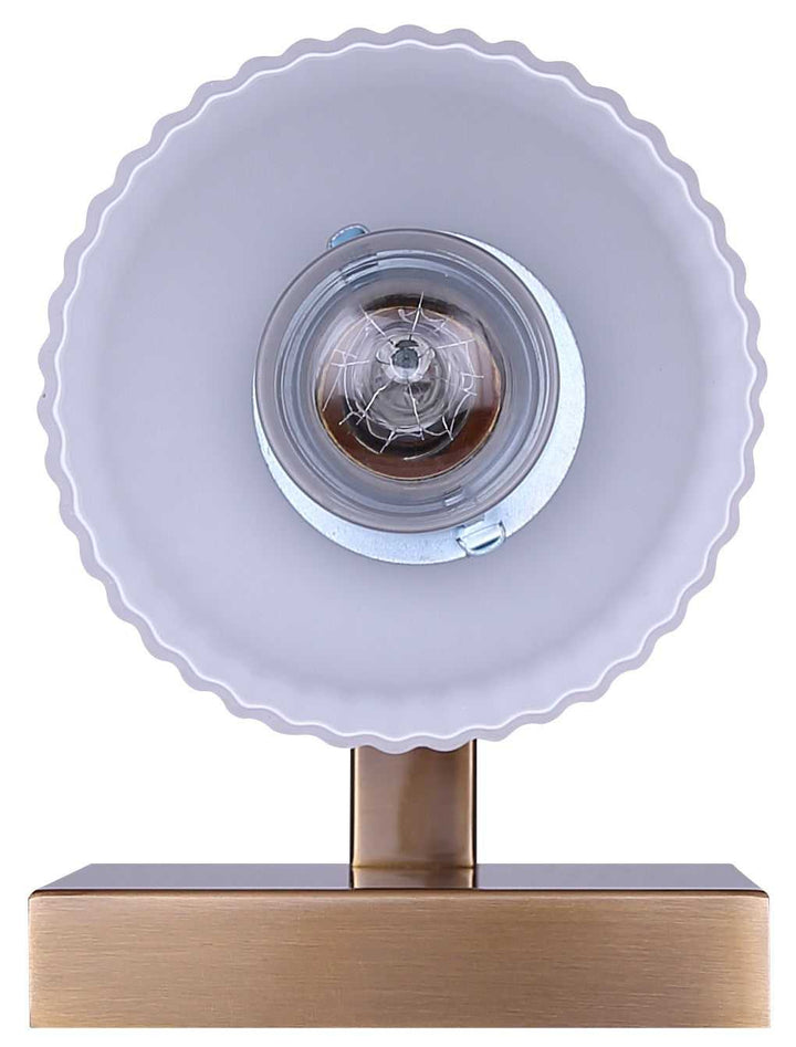 Bram One Light Wall Sconce in Gold Canarm Canada