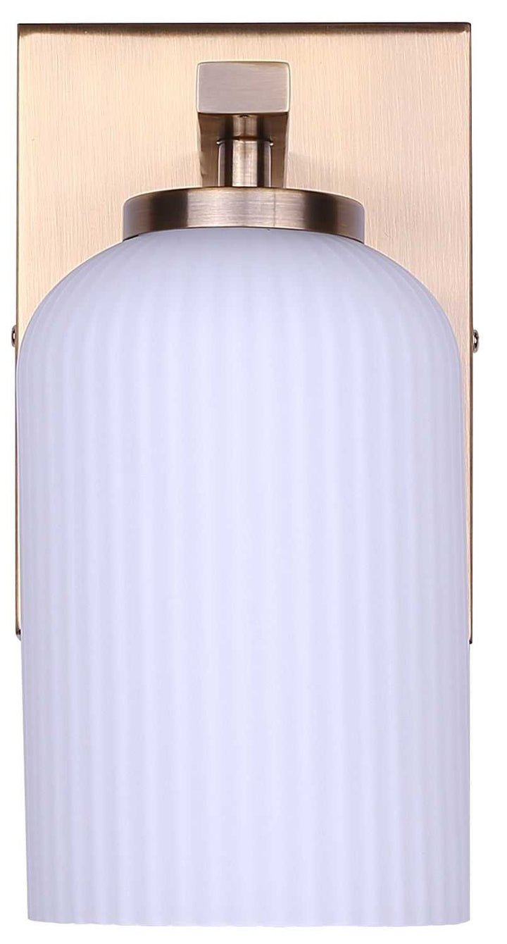 Bram One Light Wall Sconce in Gold Canarm Canada