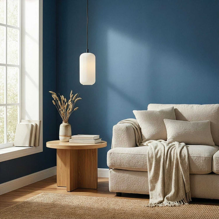 Malek One Light Pendant in Matte Black Canarm Canada