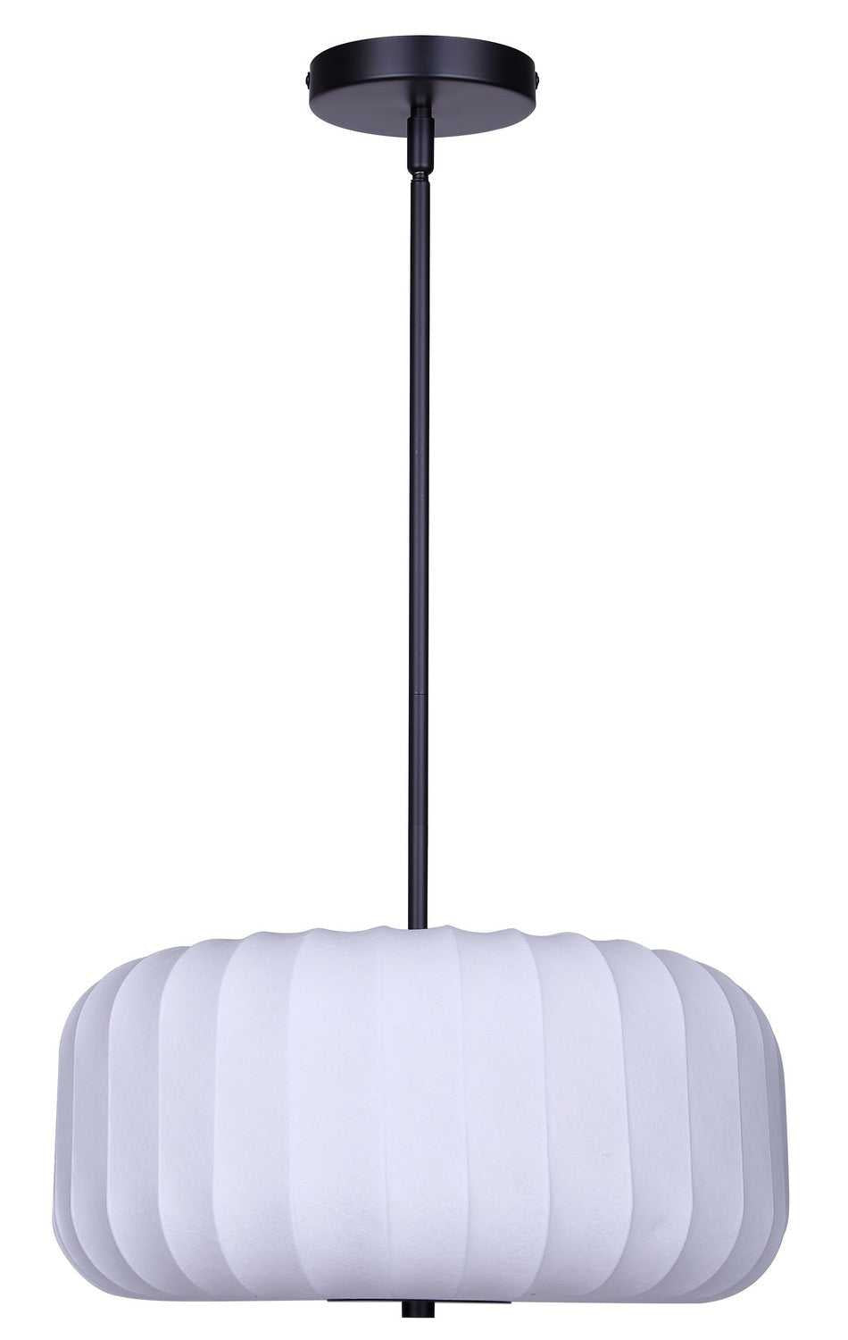 Elle Three Light Pendant in Matte Black Canarm Canada