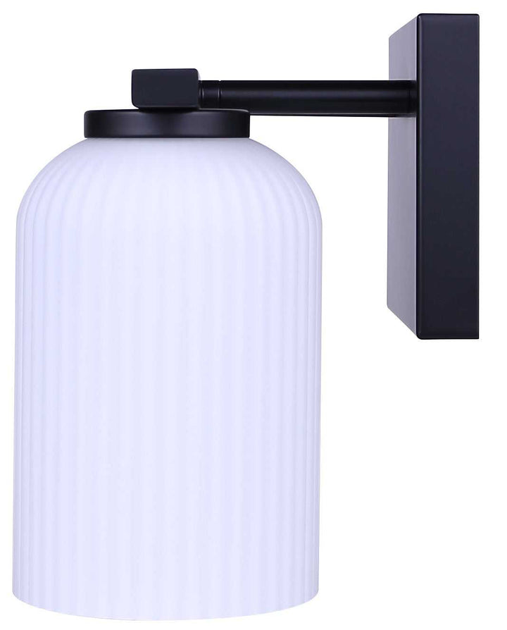 Bram Four Light Vanity in Matte Black Canarm Canada