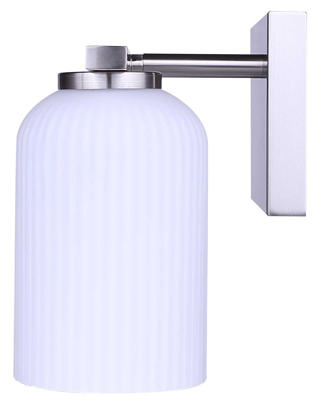 Bram Two Light Vanity in Brushed Nickel Canarm Canada