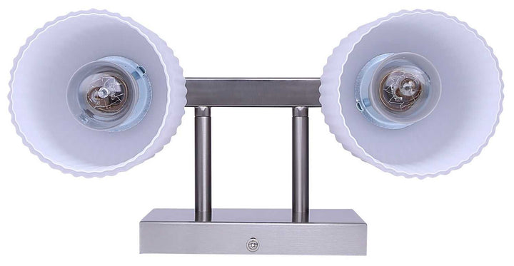 Bram Two Light Vanity in Brushed Nickel Canarm Canada