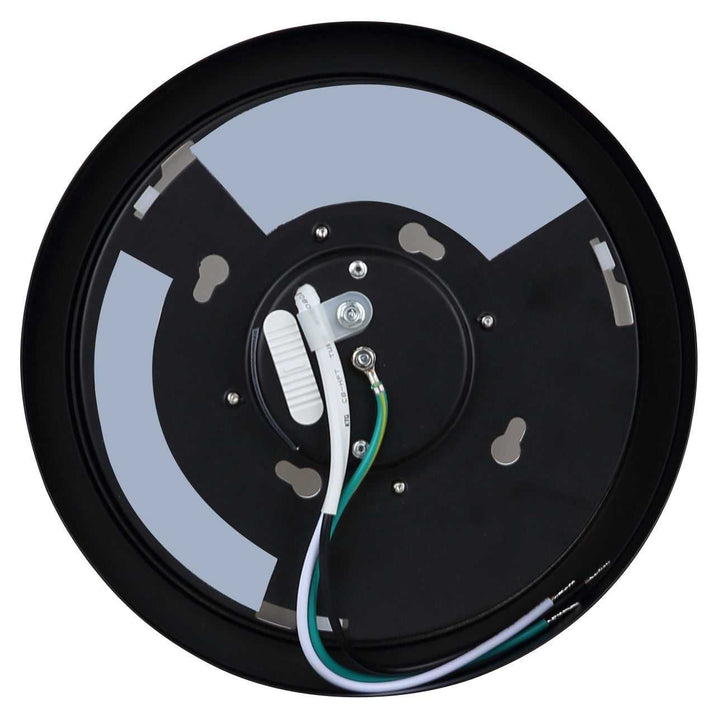 Dl-7F-15Dcw LED Flush Mount in Matte Black Canarm Canada