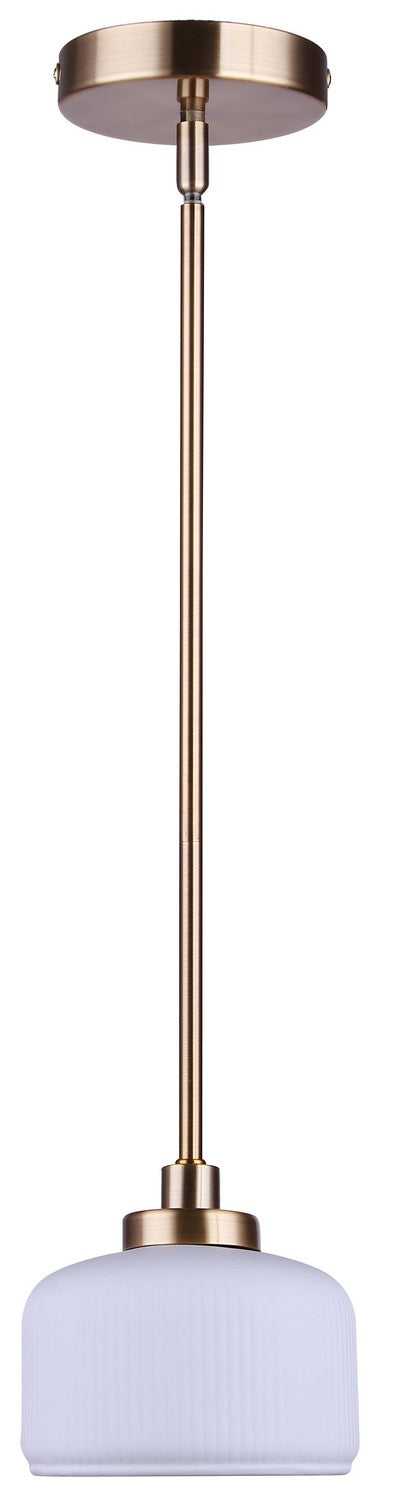 Clare One Light Pendant in Gold Canarm Canada